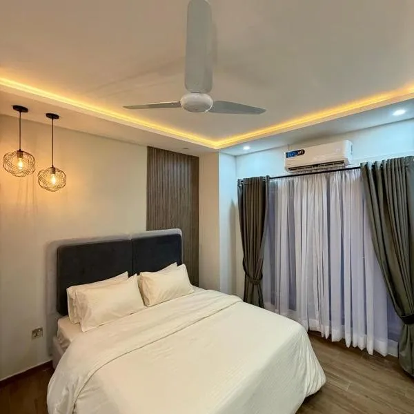 One Bed Apartment Phase 8 Bahria Town Rawalpindi, Umairs Haven Residences, hotell i Rawalpindi