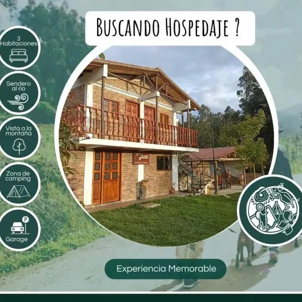 Cabaña Campestre - Ciudad Memoria, hotel Sogamosóban
