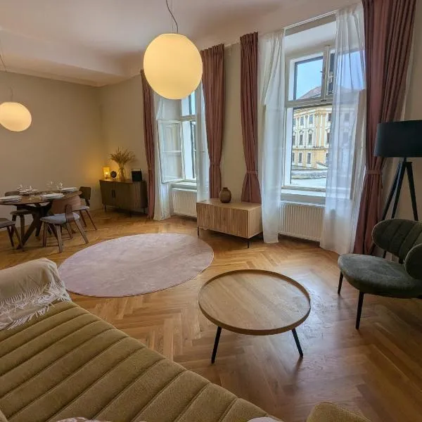 Questenberk apartments, hotell i Jaroměřice na Rokytné