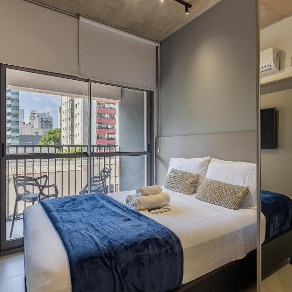 Elegante studio com varanda na Vila Clementino - Foto 2