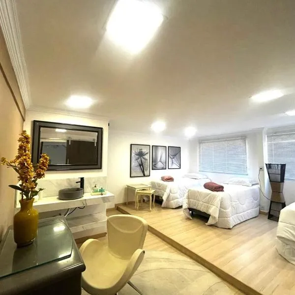 Suíte Luxo em Paraisópolis MG - Caminho da Fé, hotel Paraisópolisban