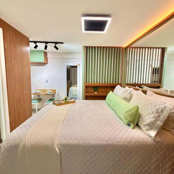 Ocean Green Flat Conforto e Elegancia em frente ao Mar