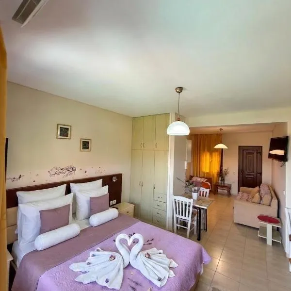 Ta Kalamakia Apartments, hotel di Vatera