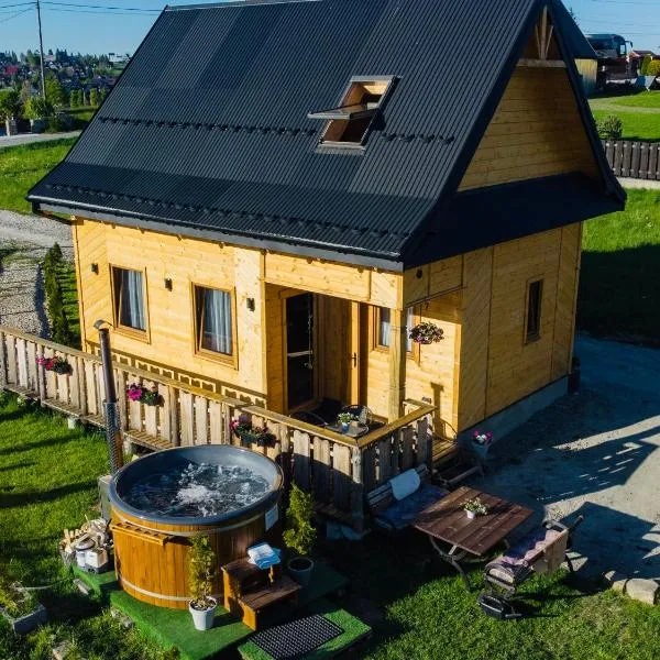Domek u Hanci z jacuzzi i widokiem na Góry, hotel Ząbban