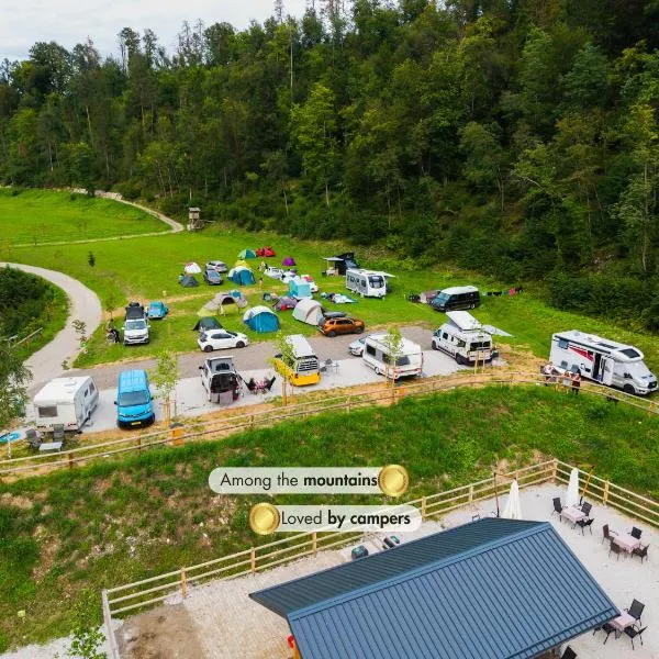 Barbana Lipizzans Camper Park - Pitches for Campers and Tents, hotel i Radovljica