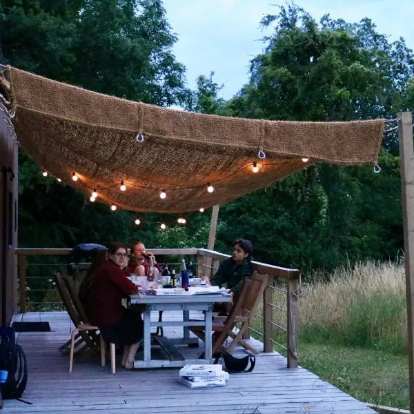 Tiny House Les Jours Heureux Sejour nature pres de Dinant et des Lacs de l Eau d Heure, hotel sa Villers-le-Gambon