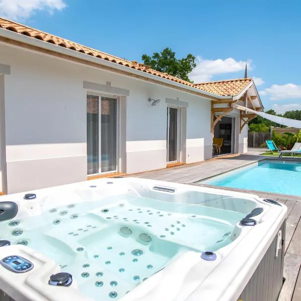 La villa Sirelis piscine et spa, hotel i Gujan-Mestras