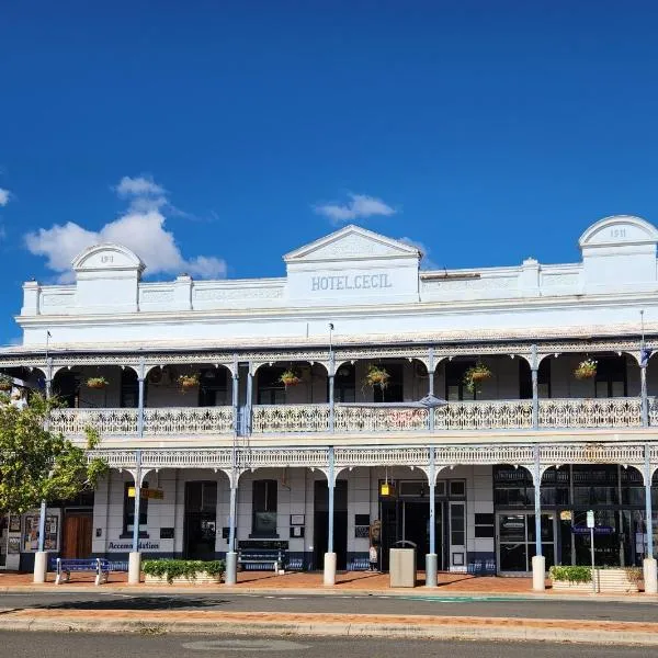 Hotel Cecil Wondai, hotell i Wondai