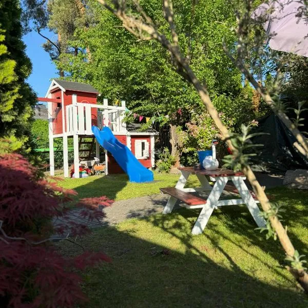 Fe-Wo/Haus Maui bei Berlin m Garten Schulzendorf bei Schönefeld, hotel en Schulzendorf