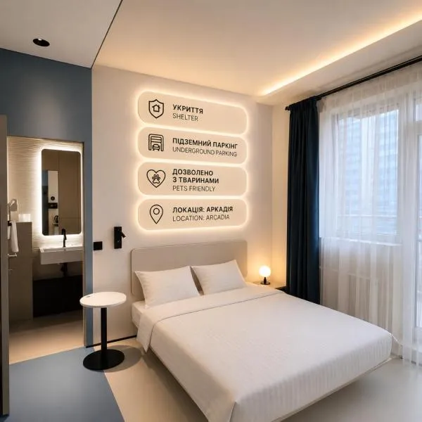 Ultramarinn Hotel, hotel v Oděse