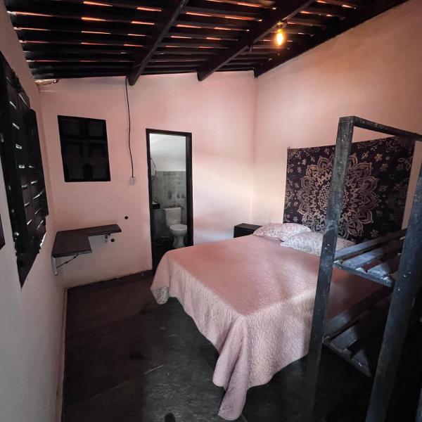 Cada pé na areia praia do presídio