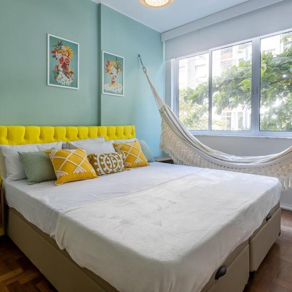 Cozy Tropical Copacabana Gem - King Bed & Hammock