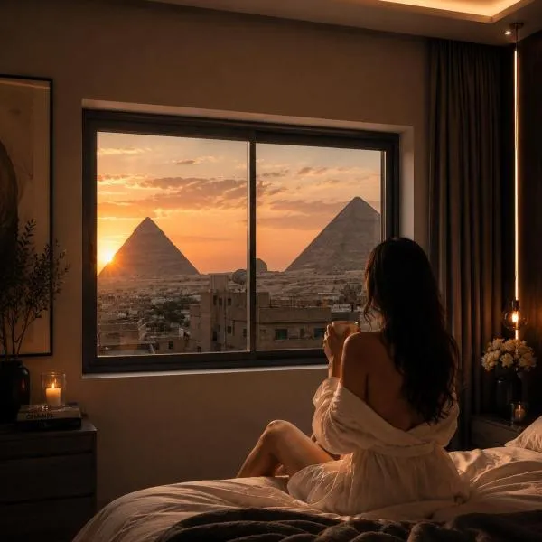 Aida of The pyramids view hotel, отель в Каире