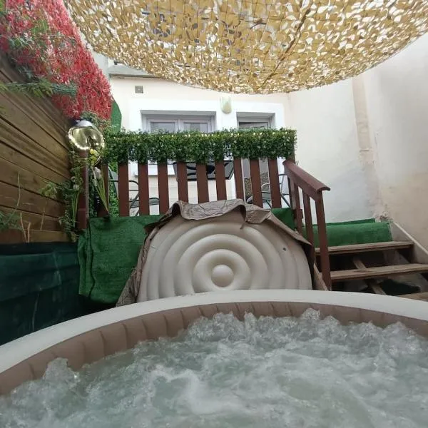 Le Nidyssoire au cœur d'Issoire, spa été hiver、イソワールのホテル
