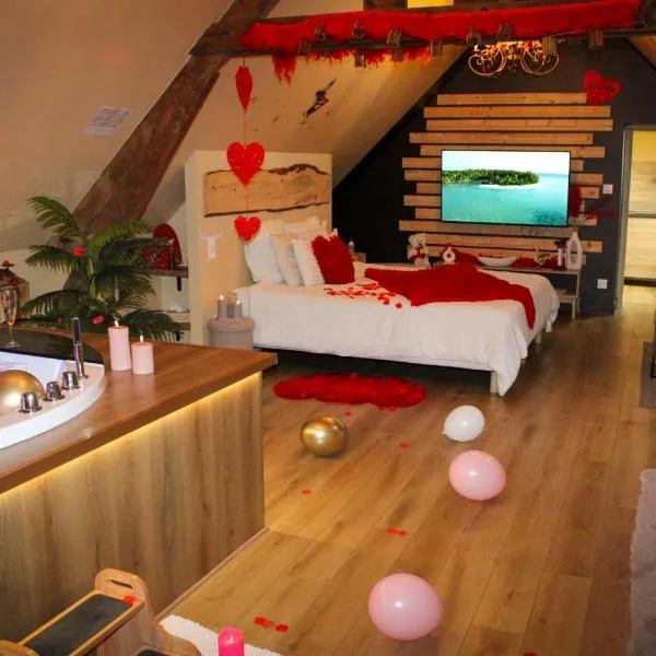 Le Chalet, Escapade Spa & Jacuzzi Privé proche Lille, hotel v mestu La Bassée