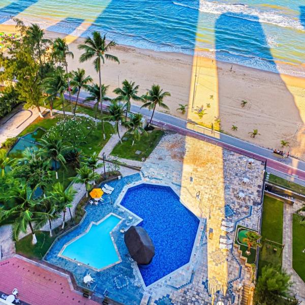 Flat com varanda vista mar praia de Piedade próximo ao aeroporto