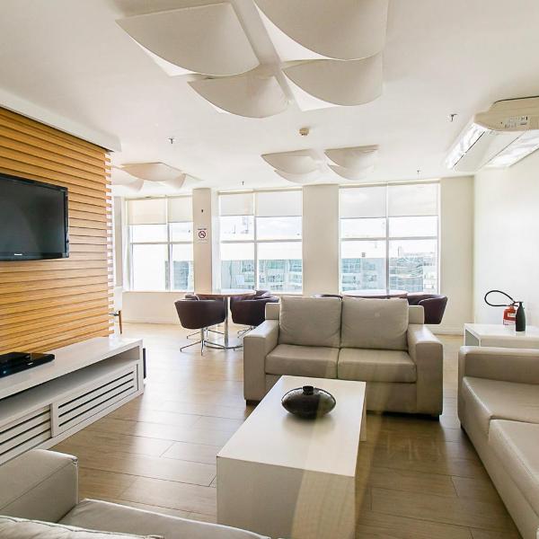 Flat Saint Moritz, Espaçoso, Região Central de Brasília, Vista para Esplanada - Foto 5