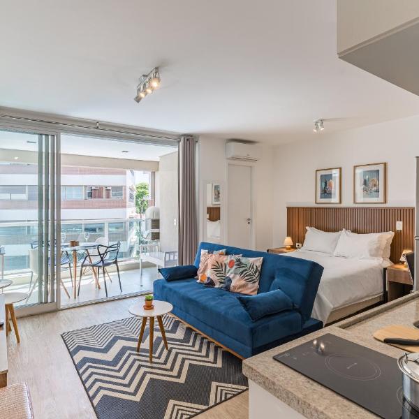 Studio de Luxo na melhor localização da Vila Madalena - Piscina Academia e Garagem - Foto 3