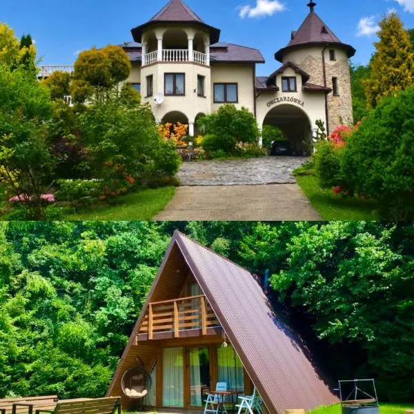 Owczarzówka, hotell i Sękowa