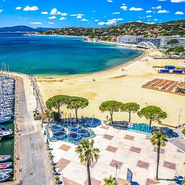 Superbe appartement, 2 chambres, 7 couchages, avec terrasse, proche centre ville et plages, hotel a Sainte-Maxime