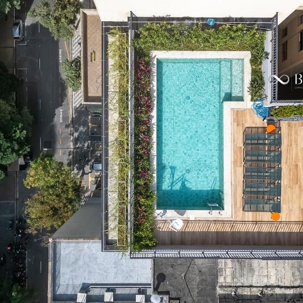 602 Studio com Piscina Academia Portaria 24h - Foto 4