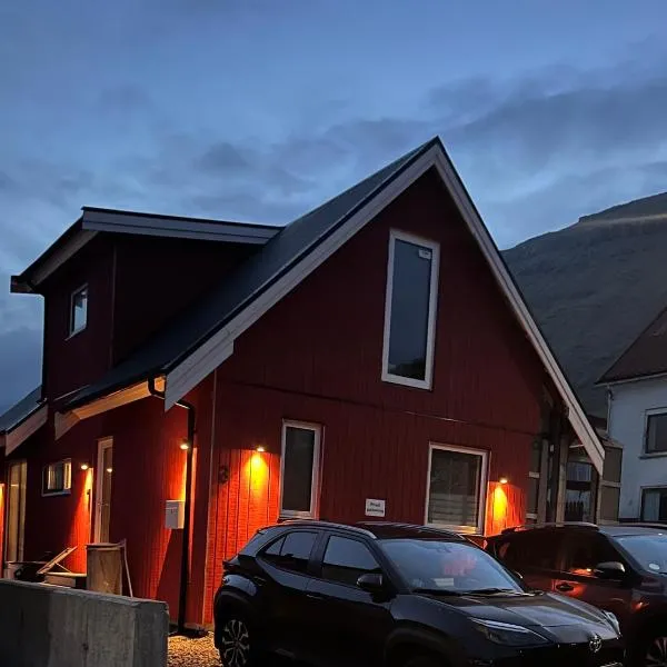 Vacationhouse in Klakvik: Klaksvík şehrinde bir otel