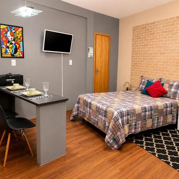 Loft aconchegante no centro