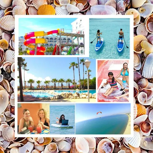 BEACH RIVIERA "FUN SUN" Durres Shkembi Golem NEAR BEACH WATERPARK SEAFOOD free parking, hotel en Golem