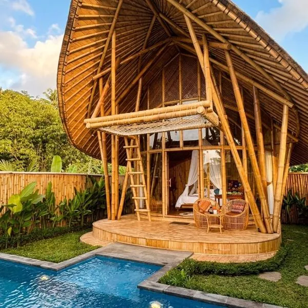 Bamboo Garden Villa Sidemen - Private Pool & Nature View, ξενοδοχείο σε Selat