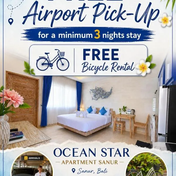 Ocean Star Apartment Sanur, khách sạn ở Sanur