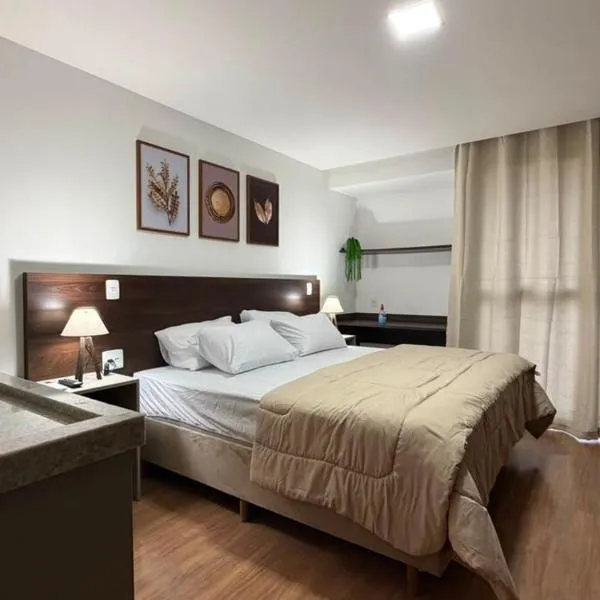 UFJF - Apartamento studio 606、ジュイス・デ・フォーラのホテル