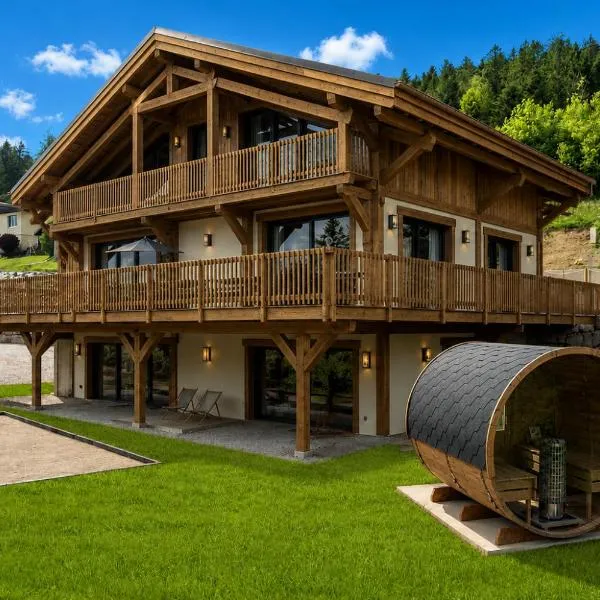 Chalet Le Cocon des Marmottes Vue Imprenable Confort Haut de Gamme & Services sur Mesure, hotel em Gérardmer