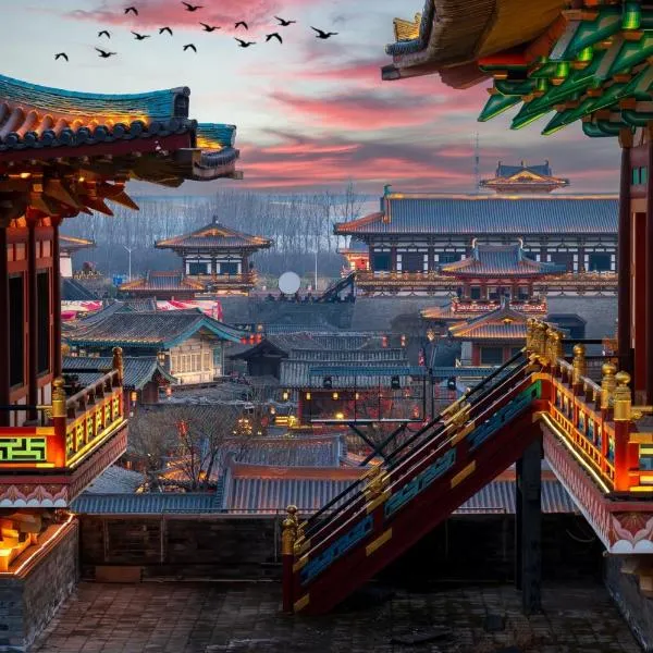 Lezhizhi Anyu Hotel, Zhuge Liang Plaza Wanda Branch, hotell i Xiangyang