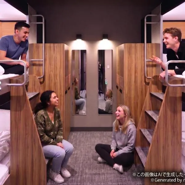 global cabin Yokohama Chinatown, ξενοδοχείο στη Γιοκοχάμα