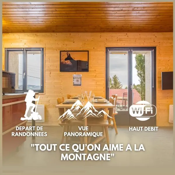Studio cosy avec vue panoramique sur les Vosges, hótel í Sondernach