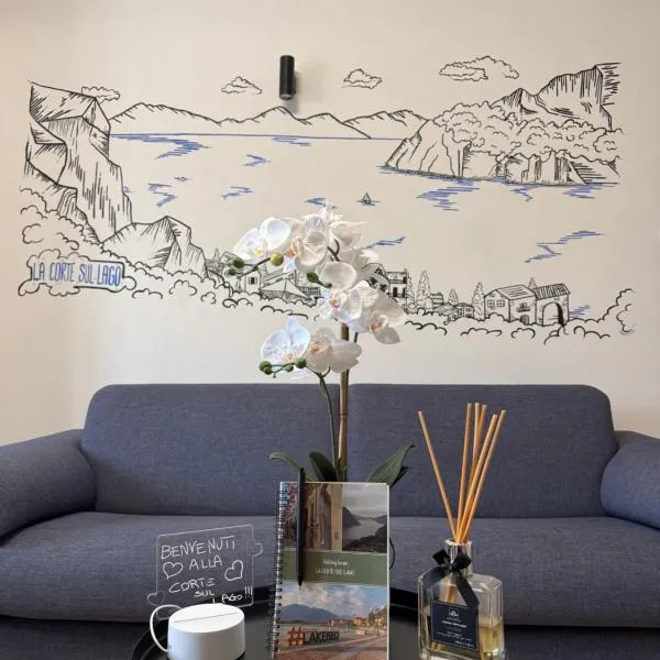 La Corte Sul Lago casa vacanze、ピゾーニェのホテル