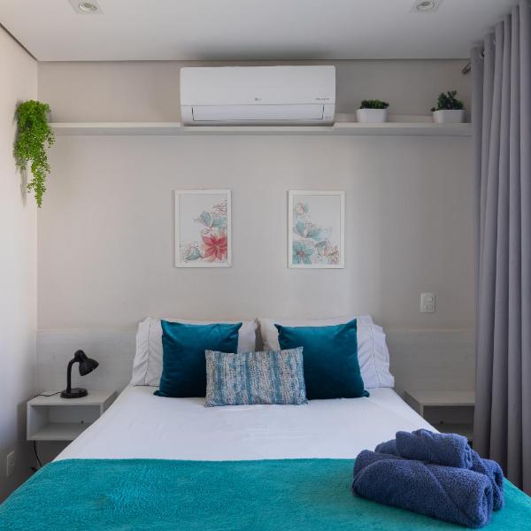 Stay Home Centro Histórico - Varanda com vista para a cidade - Piscina para lazer ou natação - Academia - Lavanderia - Vaga de estacionamento no prédio