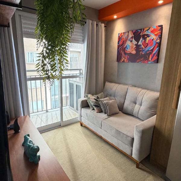 STUDIO MODERNÍSSIMO no Coração da Cidade Totalmente Equipado
