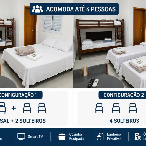 Loft 6 Próximo ao Centro e Shopping até 4 Pessoas