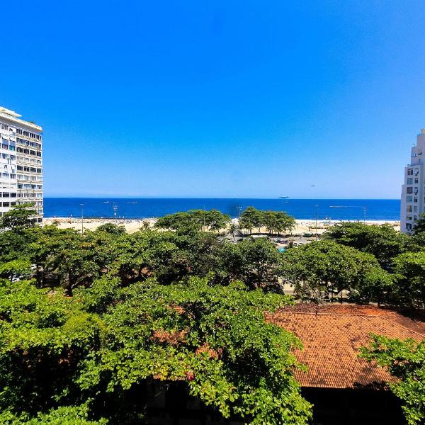 RIO RENTALS 021 - T010 Apartamento 3 suítes com espetacular vista mar para a praia de Copacabana
