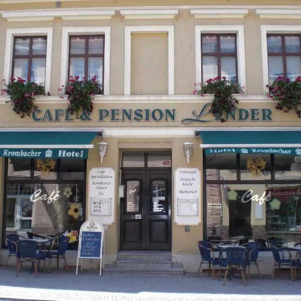 Hotel-Pension Lender, hotel v destinaci Bad Freienwalde