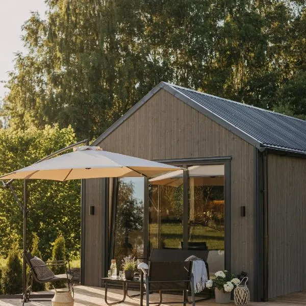 Ruoliškis tiny house, hotel em Biržai