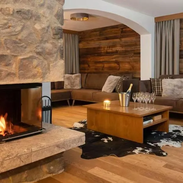 Viesnīca Casa Pozza di Fassa 4-room Poca di Fasā