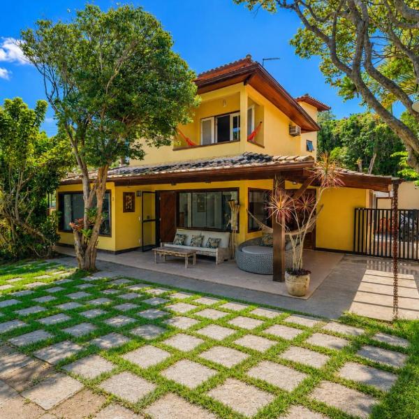 600m da Orla Bardot! Linda casa 4 suítes