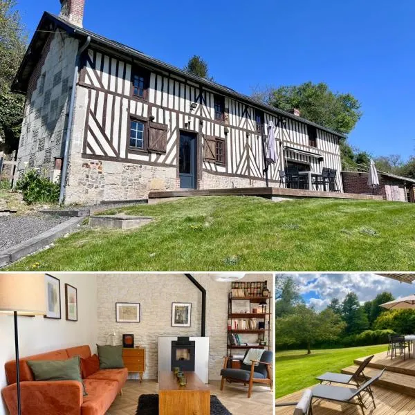 Charmante maison de campagne proche village โรงแรมในBonnebosq