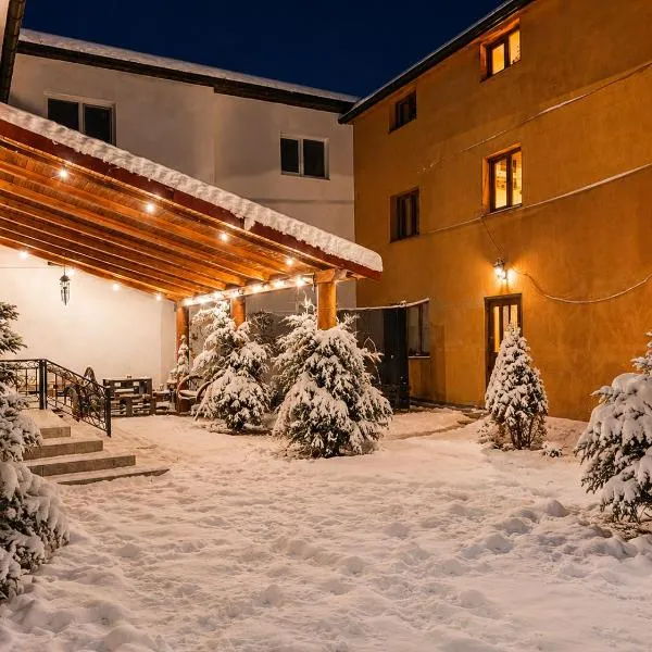 Guest House Mandrivnyi Rooms&Apartments, Hotel in Jassinja