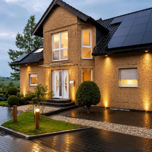 Auszeit im Weserbergland- Große Ferienwohnung in Eschershausen: Eschershausen şehrinde bir otel