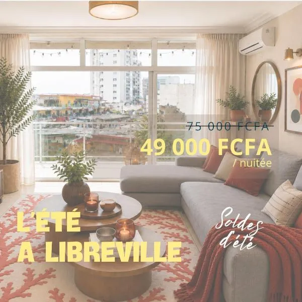 En Caze London - Appartement 2 chambres - Centre-ville Libreville, hotel in Libreville