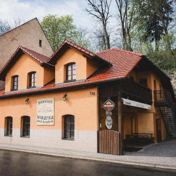 Pod Hradem, hotell i Ledeč nad Sázavou