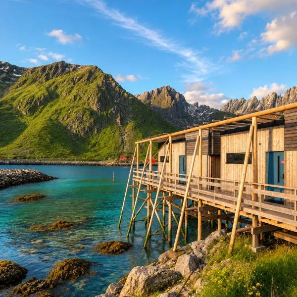 Hemmingodden Lodge, Hotel in Ballstad